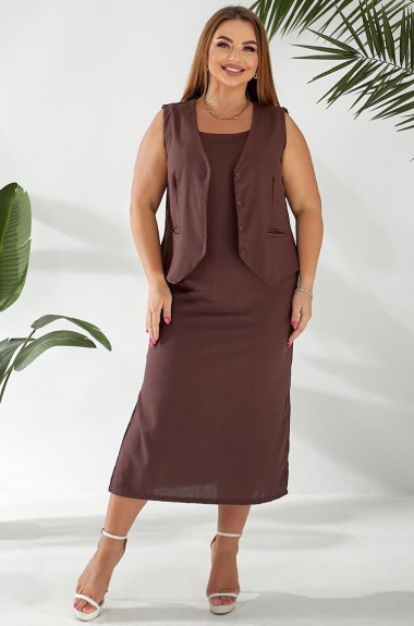 Платье с жилеткой ON-322A650