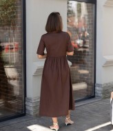 Платье льняное длинное LID-905A900