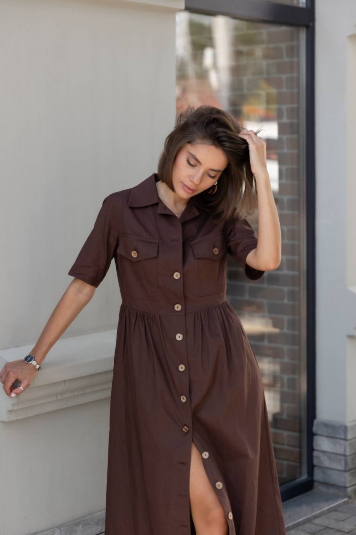 Льняна сукня LID-905A900
