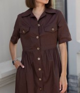 Платье льняное длинное LID-905A900