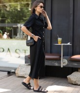 Платье льняное длинное LID-905A900