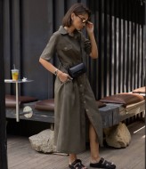 Платье льняное длинное LID-905A900