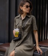 Платье льняное длинное LID-905A900