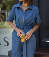 Женский комбинезон джинсовый LID-621A1200