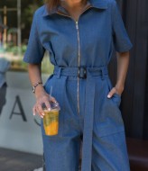 Женский комбинезон джинсовый LID-621A1200