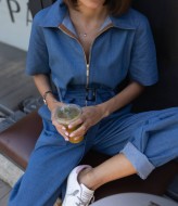 Женский комбинезон джинсовый LID-621A1200