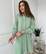 Платье рубашка с длинным рукавом  ON-871A400