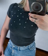 Футболка с камнями ON-08A360