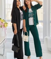 Костюм тройка креп жатка  DOL-370A720