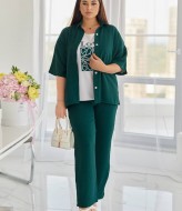 Костюм тройка креп жатка  DOL-370A720