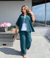 Костюм тройка креп жатка  DOL-370A720