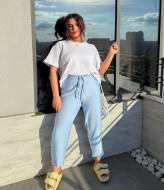 Брюки бананы для полных  PRAT-2288A420