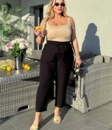 Брюки бананы для полных  PRAT-2288A420