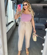 Брюки бананы для полных  PRAT-2288A420