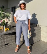 Брюки бананы для полных  PRAT-2288A420