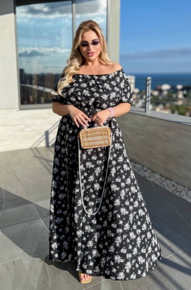 Длинное платье в пол летнее PRAT-2287A490