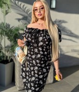 Летнее платье короткое PRAT-1351A390