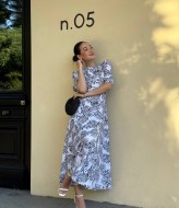 Платье из софта DMP-A1804A380