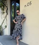 Платье из софта DMP-A1804A380