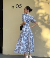 Платье из софта DMP-A1804A380