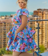 Яркий летний костюм YM-7084.299A26