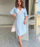 Платье со шнуровкой на спине YM-7092.29A18