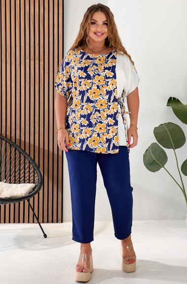 Костюм блузка и брюки DV-R3674A250