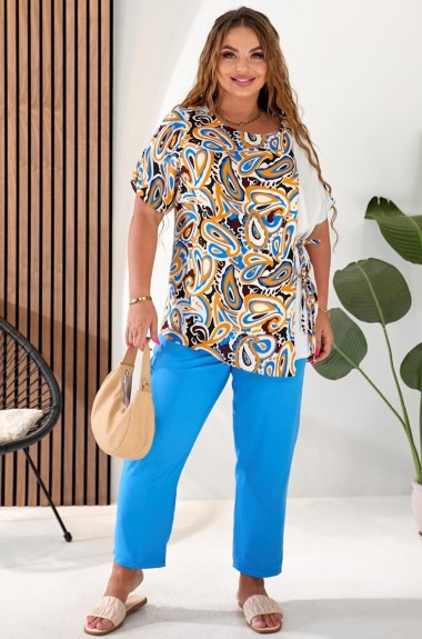 Костюм блузка и брюки DV-R3674A250