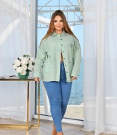 Женская рубашка лен  DV-R4411A650