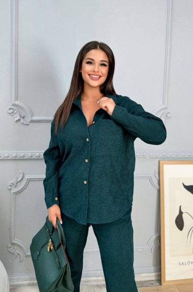 Костюм женский вельветовый NJ-KG-4927.24A700 Костюм женский вельветовый NJ-KG-4927.24A700