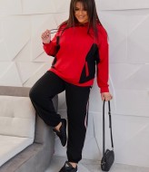 Двухцветный спортивный костюм LZ-L856A700