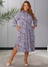 Платье с принтом AZ-551A15