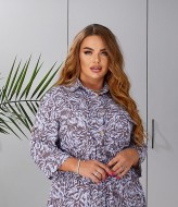 Платье с принтом AZ-551A15