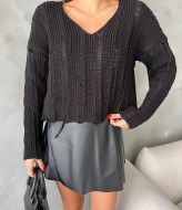 Свитер женский укороченный AMU-1218A400