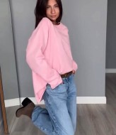 Лонгслив оверсайз женский  WA-116A290