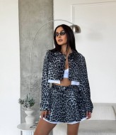 Костюм юбка и укороченный пиджак  MIS-181A750