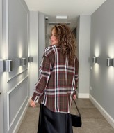 Рубашка клетчатая женская AB-1814A14