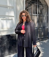 Льняной женский костюм AB-1815A21