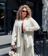 Льняной женский костюм AB-1815A21