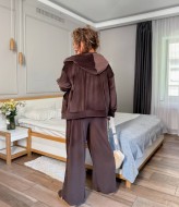 Велюровый костюм двойка  AB-1817A20