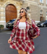 Костюм юбка и рубашка  ET-8910A700