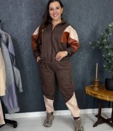 Замшевый спортивный костюм женский  VL-1107A1000
