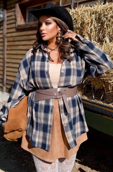 Вовняна сорочка ANK-7341.1A550 Вовняна сорочка ANK-7341.1A550