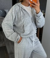 Велюровый спортивный костюм RAB-748A859