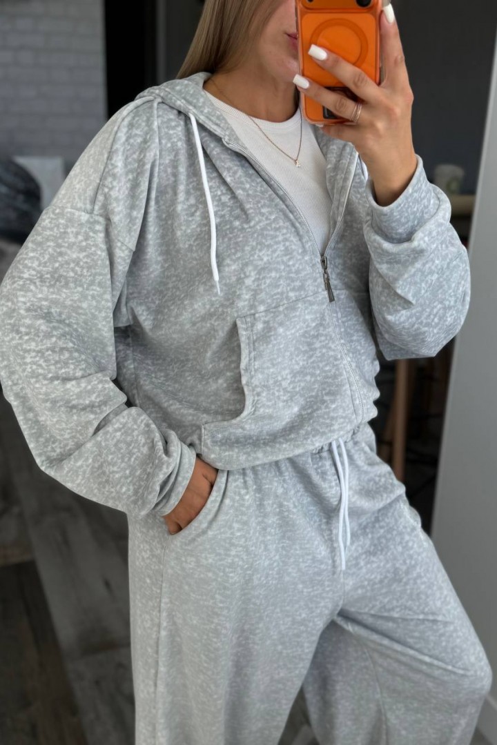 Велюровый спортивный костюм RAB-748A859