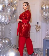 Костюм тройка женский вечерний NJ-ANK-41842.1A680