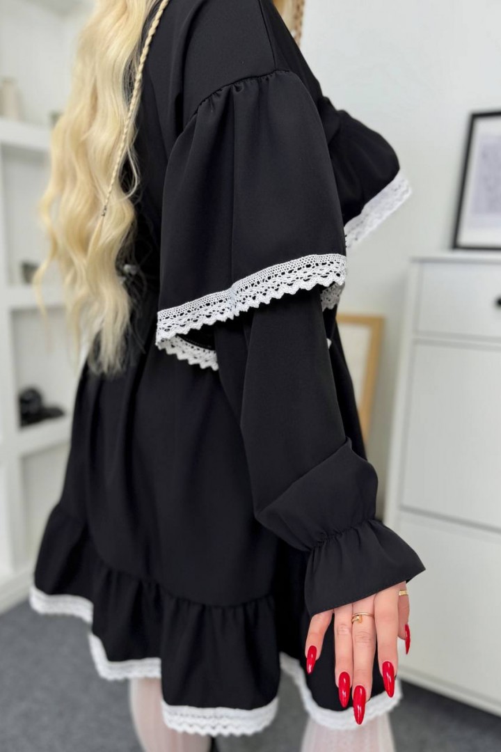 Стильное платье с кружевом INS-400A800