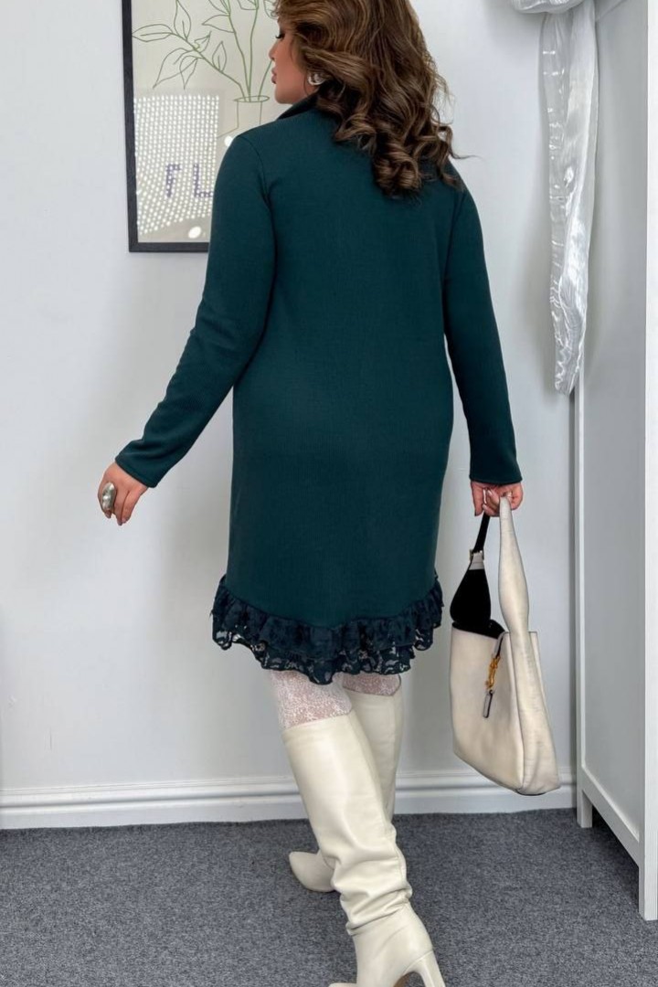 Теплое платье покроя трапеция AD-7878.1A450