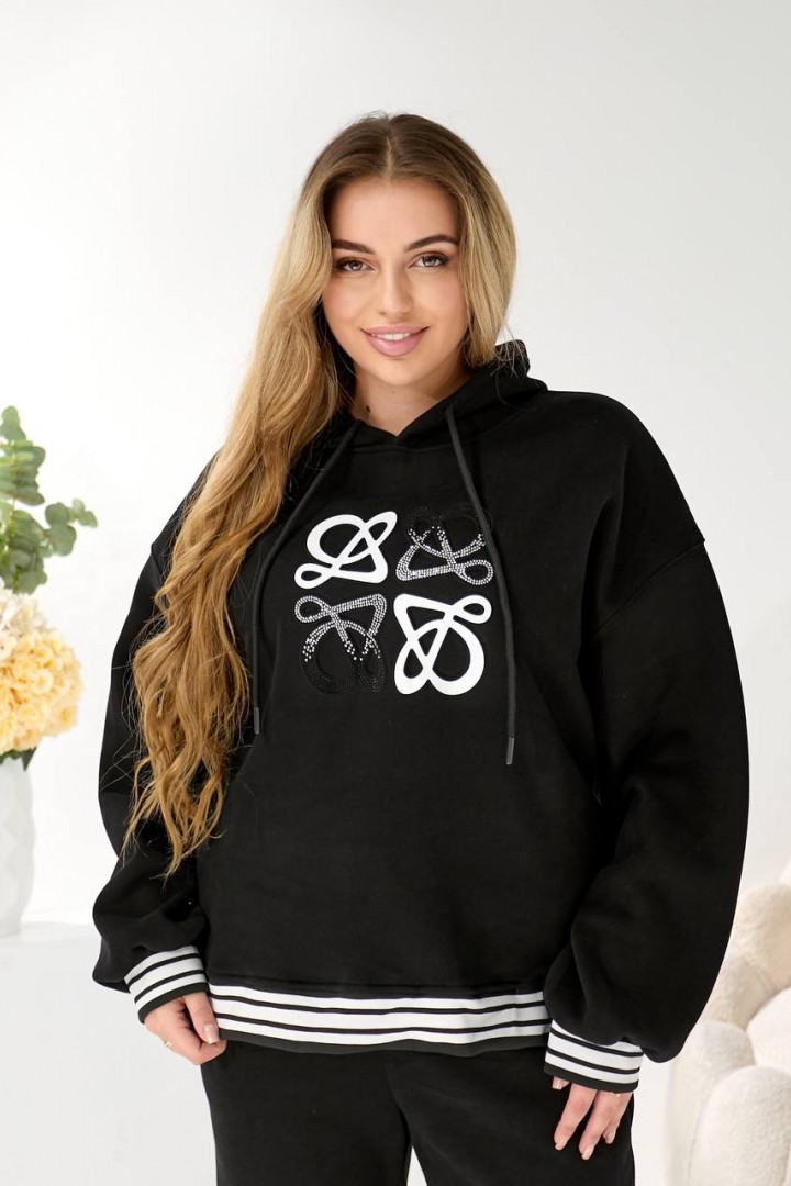 Теплый трикотажный костюм  ZL-7061A1650