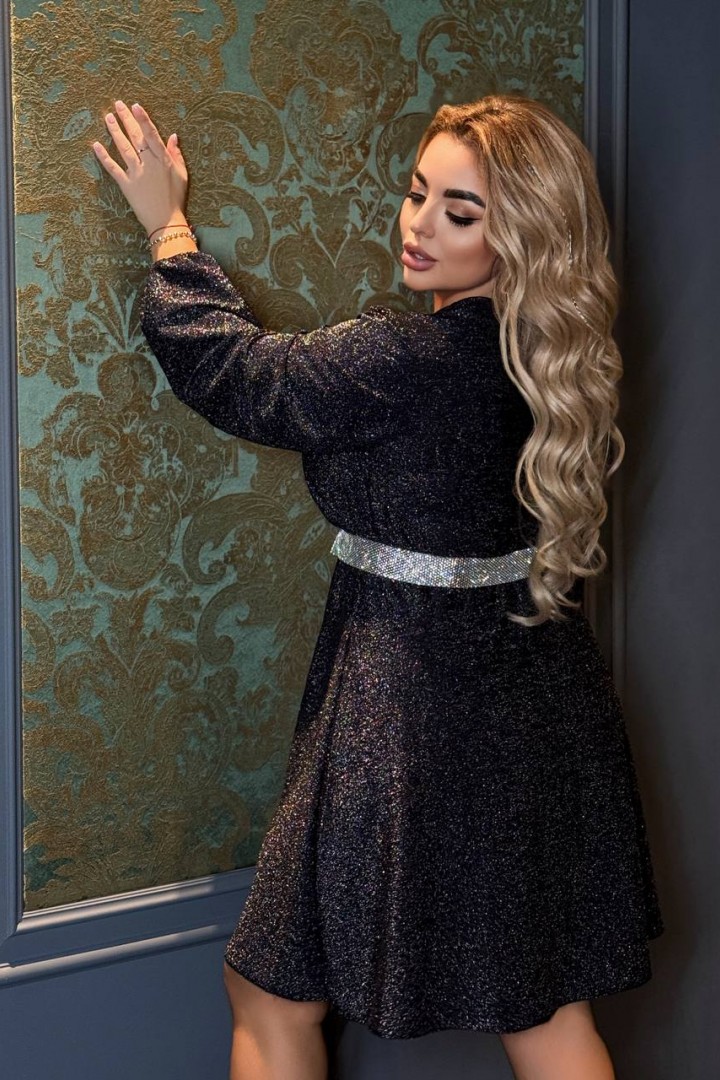 Блестящее платье PRA-1374A540